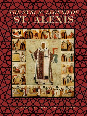 cover image of The Syriac Legend of St. Alexis